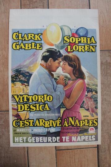 filmaffiche Sophia Loren It Started in Naples filmposter beschikbaar voor biedingen
