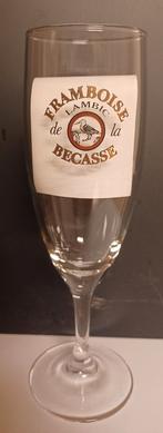 Flute la Becasse gueuze lambic, Enlèvement ou Envoi, Comme neuf, Verre ou Verres, Autres marques