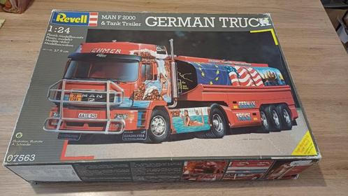 [1/24] Revell 07563 - MAN F2000 & Tank Trailer (2002), Hobby en Vrije tijd, Modelbouw | Auto's en Voertuigen, Nieuw, Truck, Groter dan 1:32