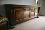 Mahoniehouten dressoir met 4 deuren, regency-stijl, Ophalen