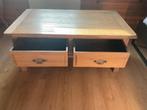 salontafel EIK, Huis en Inrichting, Tafels | Salontafels, Ophalen, Gebruikt, 100 tot 150 cm, Eikenhout