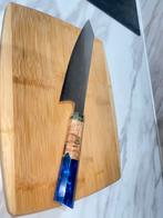 Satoristeel - 8 inch Japanese Damascus Chef Knife, Huis en Inrichting, Ophalen, Nieuw, Los bestek