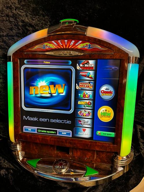 JVL Retro iTouch 9 Plus Touchscreen Bar Top Arcade Machine, Verzamelen, Automaten | Gokkasten en Fruitautomaten, Zo goed als nieuw