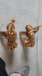 Antiek oude houten engelen, Antiek en Kunst, Ophalen of Verzenden