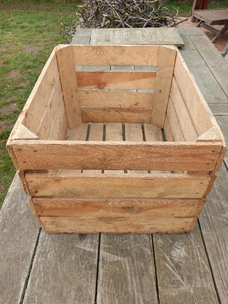 Houten kisten premium kwaliteit., Huis en Inrichting, Woonaccessoires | Kisten, Zo goed als nieuw, Minder dan 50 cm, Minder dan 50 cm