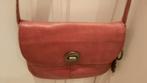 Bordeaux handtasje, echt leder, Handtassen en Accessoires, Tassen | Damestassen, Ophalen, Zo goed als nieuw