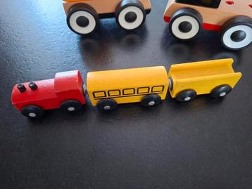 Ikea houten treinset beschikbaar voor biedingen