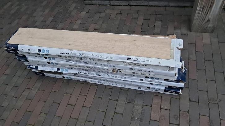 NIEUW Gerflor Sunny Light Virtuo55 plak pvc / 28,8m2, Huis en Inrichting, Stoffering | Vloerbedekking, Nieuw, Vinyl, 25 tot 50 m²