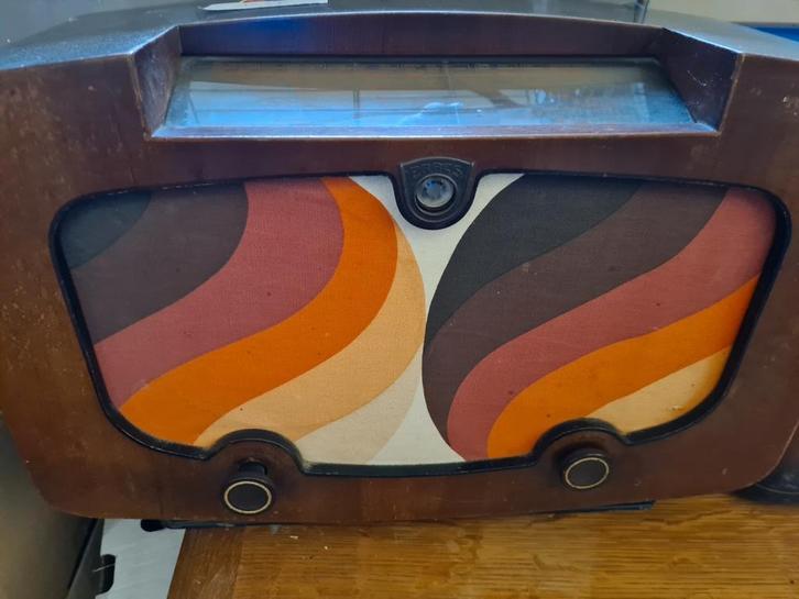 Retro Radio ERRES KY 457    1945, Audio, Tv en Foto, Radio's, Ophalen of Verzenden