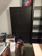 Ikea Kallax 2x4 met deuren en lades, Avec tiroir(s), 25 à 50 cm, Moins de 150 cm, Comme neuf