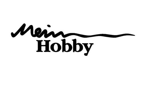 Mein Hobby caravan en camper sticker, Verzamelen, Stickers, Nieuw, Overige typen, Verzenden