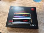 RGB M.2 Nvme SSD xpg spectrix s40g, Computers en Software, Harde schijven, Intern, SSD, Ophalen of Verzenden, Zo goed als nieuw
