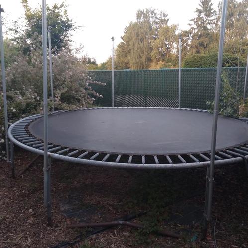 trampoline Berg 430cm, Kinderen en Baby's, Speelgoed | Buiten | Trampolines, Gebruikt, Ophalen