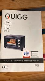 Quicg oven, Elektronische apparatuur, Ovens, Ophalen, Minder dan 45 cm, Zo goed als nieuw, Oven met grill