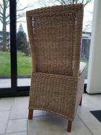 4 stoelen, Huis en Inrichting, Stoelen, 4 gevlochten zeegras stoelen, Riet of Rotan, Vier, Zo goed als nieuw