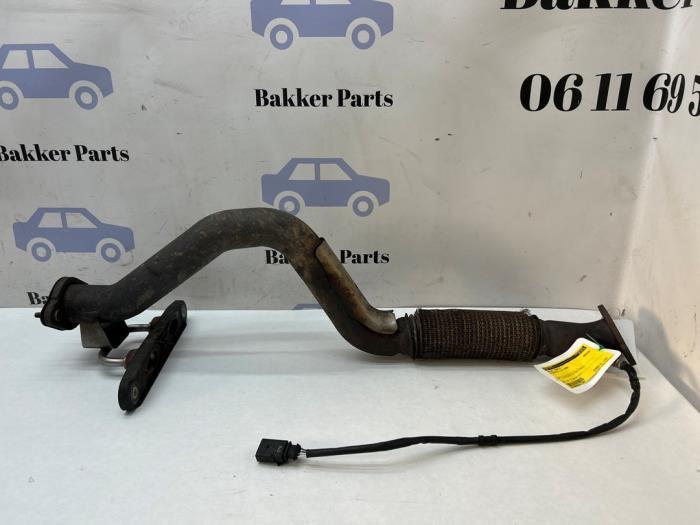 Uitlaat voorpijp van een Volkswagen Scirocco, Auto-onderdelen, Uitlaatsystemen, Volkswagen, Gebruikt, 3 maanden garantie