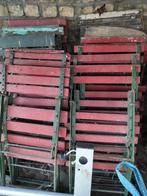 Antieke bistrostoelen en tafels, Ophalen