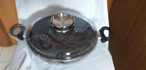 Sauteerpan doorsnee 28 cm, Huis en Inrichting, Keuken | Potten en Pannen, Nieuw, Koekenpan of Braadpan, Glas, Ophalen of Verzenden