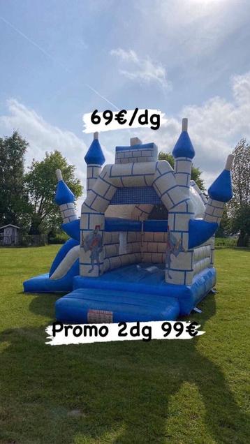 Springkastelen te huur 99€ voor 2 dg  beschikbaar voor biedingen