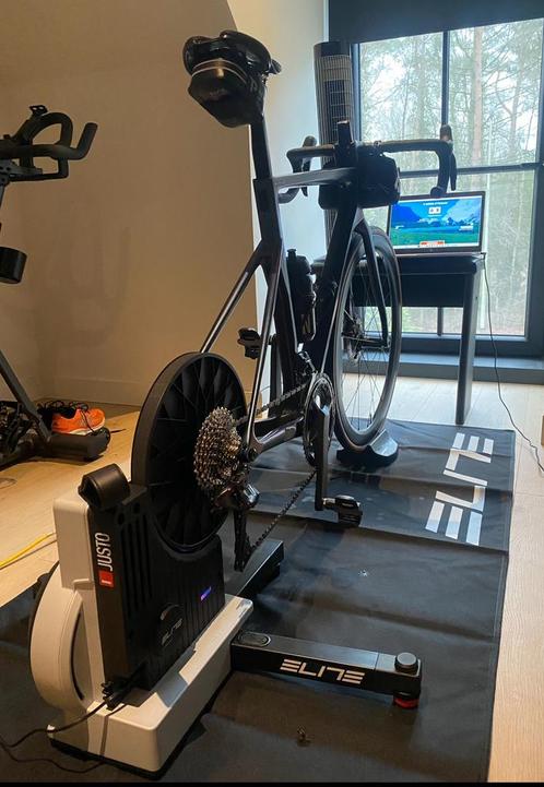 Elite Justo Turbo Trainer, Sport en Fitness, Wielrennen, Nieuw, Ophalen