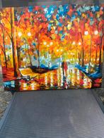 Schilderij Parijs, Antiek en Kunst, Kunst | Schilderijen | Modern, Ophalen