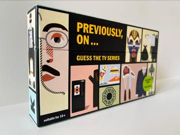 Spel 'Previously On' voor de ultieme tv-liefhebber beschikbaar voor biedingen