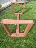 Table exterieur  en bois exotique, Tuin en Terras, Tuintafels, Ophalen, Zo goed als nieuw, Rechthoekig, Hout