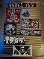 8 Ultramarijnstickers - Girondis de Bordeaux - Frankrijk, Motoren, Ophalen of Verzenden
