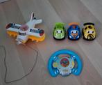 Babyset stuur met geluidsknoppen, vliegtuig met lichtjes,..., Kinderen en Baby's, Ophalen, Zo goed als nieuw