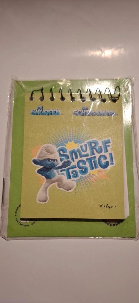 De Smurfen Notitieboekje DéliChoc Peyo NIEUW 2013, Verzamelen, Overige Verzamelen, Verzenden