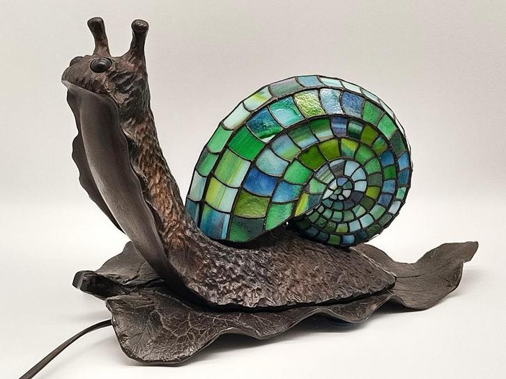 Uitzonderlijke Tiffany lamp, Huis en Inrichting, Lampen | Tafellampen, Zo goed als nieuw, Ophalen