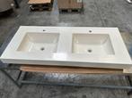 Dubbele lavabo - 140,5 cm NIEUW, Ophalen, Zo goed als nieuw