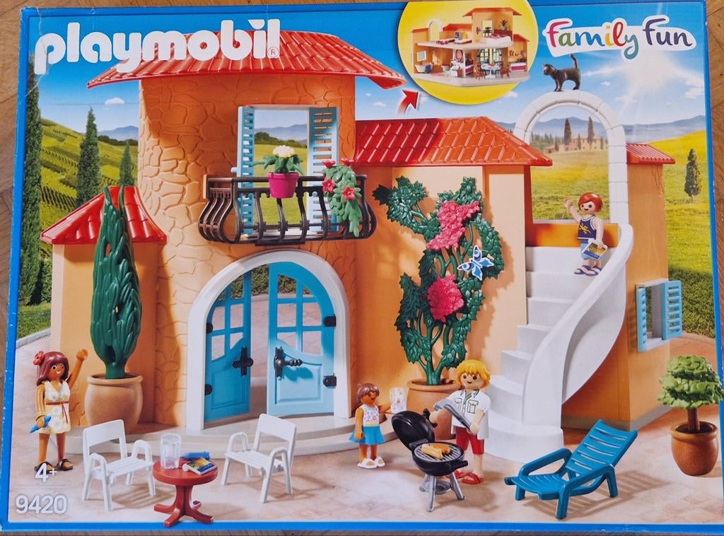 Playmobil 9420 - Family Fun - Vakantiehuis, Kinderen en Baby's, Speelgoed | Playmobil, Ophalen