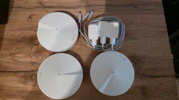 TP-Link Deco WiFi Mesh AC 1300Mbps Deco M5(3-pack)  beschikbaar voor biedingen