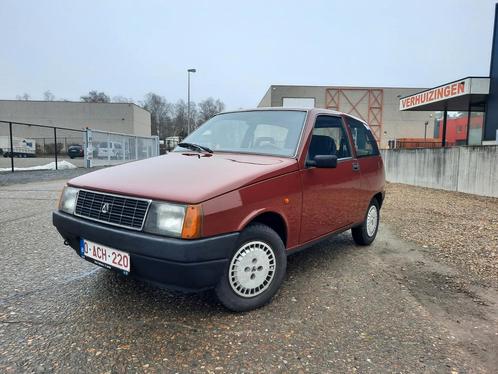 Lancia/autobianchi y10 FIRE 59000km, Auto's, Lancia, Particulier, Y, Benzine, Euro 1, Stadsauto, 3 deurs, Rood, Beige, Ophalen