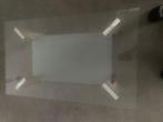 Salontafel glas, Huis en Inrichting, Tafels | Salontafels, Ophalen of Verzenden, Glas
