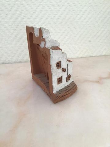 Miniatuur huisje terra cotta, Enlèvement ou Envoi, Comme neuf