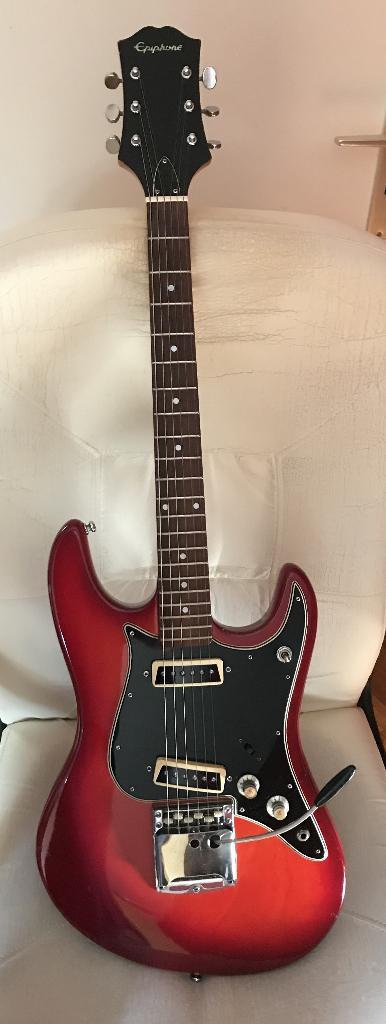 Epiphone ET-270 (1970) –Made in Japan – Matsumoku–Rare, Muziek en Instrumenten, Snaarinstrumenten | Gitaren | Elektrisch, Gebruikt