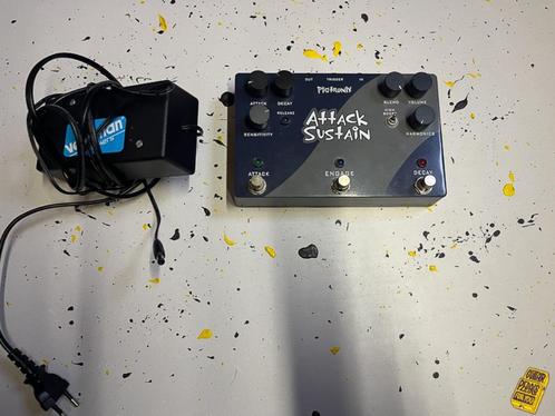 Pigtronix Attack Sustain, Muziek en Instrumenten, Effecten, Gebruikt, Volume, Overige typen, Compressor, Ophalen of Verzenden