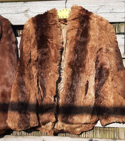 Hippie Bontjas NERTS - Maat M/L – MAT beige-bruin, Kleding | Heren, Jassen | Winter, Gedragen, Maat 48/50 (M), Bruin, Ophalen of Verzenden