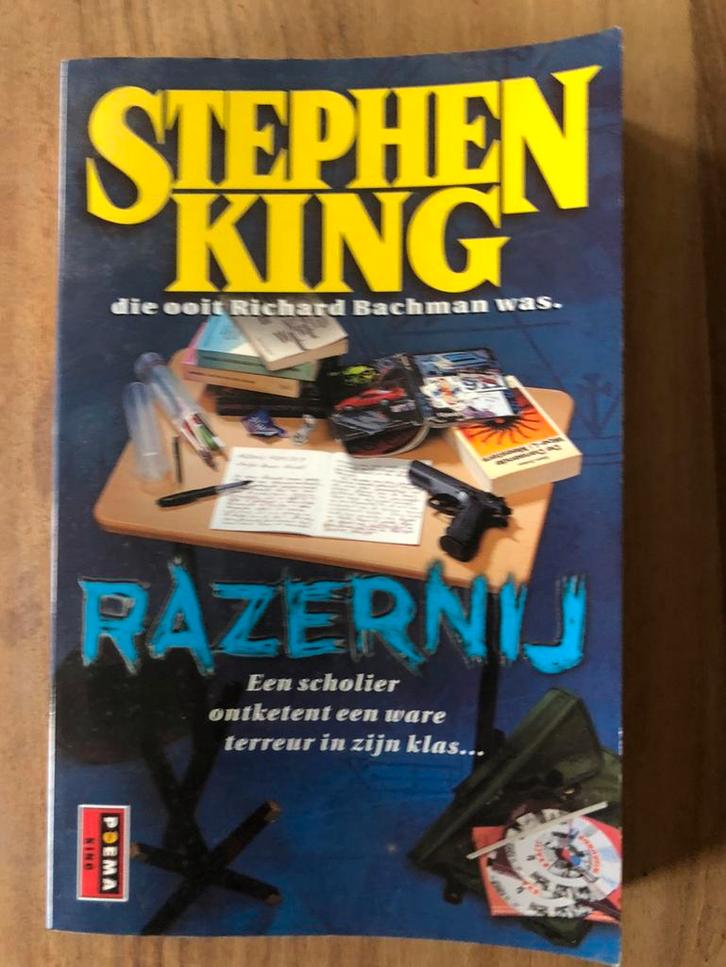 Stephen King - Razernij, Boeken, Thrillers, Gelezen, België, Ophalen of Verzenden
