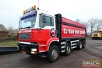 MAN TGA 35.410 8x4 kipper - hardox - euro 3 - multikappen -, Autos, Camions, Rouge, Achat, Entreprise, Boîte manuelle