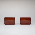 2 Italiaanse Nachtkastjes, Gebruikt, Verzenden, 45 tot 65 cm, Minder dan 55 cm