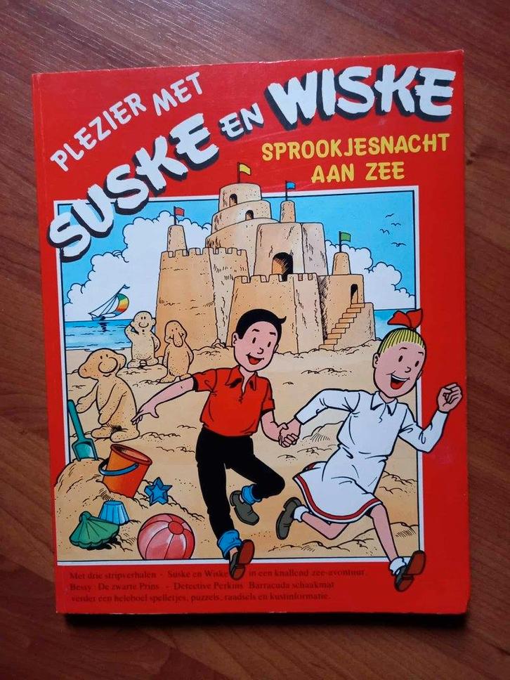 Plezier met Suske en Wiske - Sprookjesnacht aan zee (1983), Boeken, Stripverhalen, Zo goed als nieuw, Eén stripboek, Verzenden