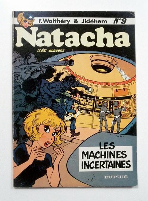 EO 1983 Natacha 9 - Les machines incertaines - broché tbe, Boeken, Stripverhalen, Gelezen, Ophalen