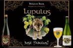 Reclamebord vintage Lupulus wolf - mancave poolhouse nieuw, Ophalen of Verzenden, Zo goed als nieuw, Reclamebord
