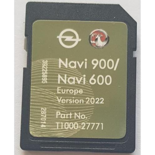 Opel Navi 600 Navi 900 & Chevrolet, Carte SD 2022, Audio, Tv en Foto, Foto | Geheugenkaarten, Zo goed als nieuw, SD, Overige, Ophalen of Verzenden