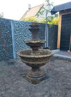 Fontaine baroque aspect vieilli rouille, Enlèvement, Neuf, Béton, Fontaine