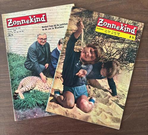 Zonnekind retro, oude boekjes 1968, 1969, 1970, 1971, 1972,, Verzamelen, Tijdschriften, Kranten en Knipsels, Tijdschrift, 1960 tot 1980