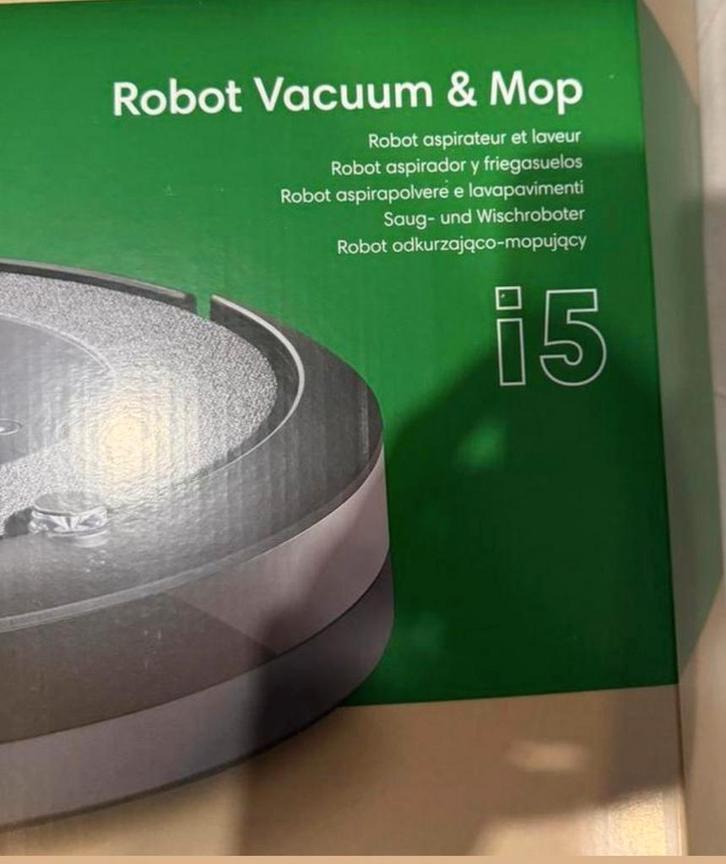 I Robot Roomba I5, Elektronische apparatuur, Stofzuigers, Zo goed als nieuw, Stofzuiger, Ophalen